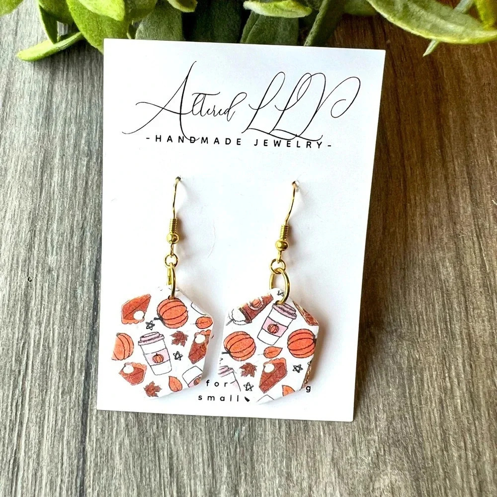 2/$30 Starbucks Print Dangle
